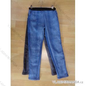 Leggings warm jeans for children and adolescent girls (3-16 years) ELEVEK AB766-3