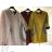 Warm Dress 3/4 Long Sleeve Ladies (uni m-xl) ITALIAN MODA IM718848
