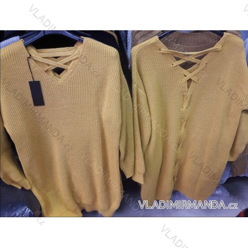 Sweater Knitted Long Ladies (uni sl) ITALIAN Fashion IM818025
