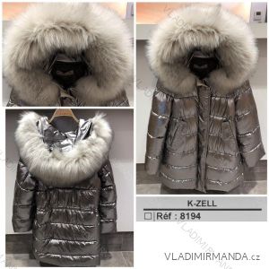 Winter jacket with hood and fur (k) K-ZELL ITALIAN MODA KZE188194
