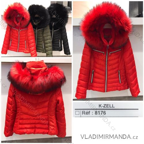 Winter jacket with hood and fur (K-ZELL ITALIAN MODA KZE188176