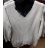 Sweater ladies knitted with lace (uni sl) ITALIAN MODA IM9181059
