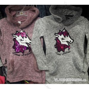 Hooded sweatshirt hooded with baby hood (104-128) TURKEY MOTHER TM218229
