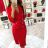 Elegant Women's Dress With Strap (uni s / m) ITALIAN Fashion IM9188859
