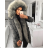 Coat winter park with fur women K-ZELL ITALIAN MODA IM917016