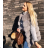 Winter jacket furskin with leather pockets warm artificial fur (s-4xl) AFASHION AF18048