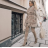 Winter jacket furskin with leather pockets warm artificial fur (s-4xl) AFASHION AF18048