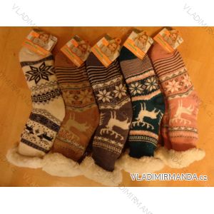 Socks insulated cotton non-slip ladies (35-42) AMZF PB602