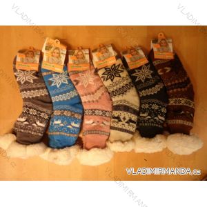 Socks insulated cotton non-slip ladies (35-42) AMZF PB603
