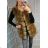 Winter jacket furskin with leather pockets warm artificial fur (s-4xl) AFASHION AF18048