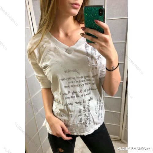 Tunika t-shirt long sleeve ladies (uni sl) ITALIAN Fashion IM918355