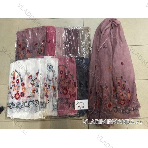 Scarf shawl DELFIN JK-138 spring circle (one size)