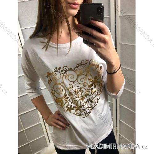 Tunika long sleeve t-shirt womens (uni sl) ITALIAN Fashion IM918420