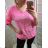 T-shirt tunic long sleeve ladies (uni xl-3xl) ITALIAN Fashion IM719023