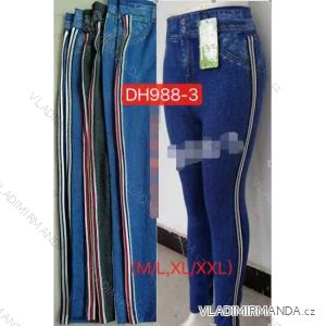 Long denim women's leggings (M / L-XL / 2XL) ELEVEK DH988-3
