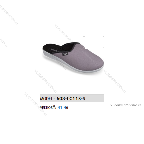 Men's Slippers Slippers (41-46) MJARTAN SHOES 608-LC113-S