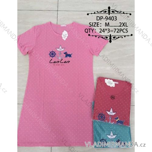 Women's Short Sleeve Shirt (m-2xl) VALERIE DREAM DP-9403