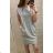 Dress with 3/4-sleeve ladies pocket (uni sl) ITALIAN Fashion IM3181746