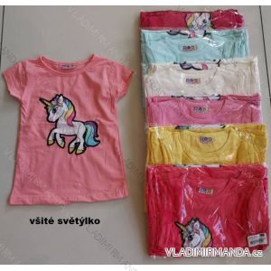 T-shirt for infant baby girl with light (1-8 years) TURKEY FASHION SEA19004
