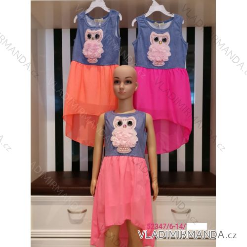 Sleeveless summer dress for children (6-14 years old) ITALIAN FASHION 52347
