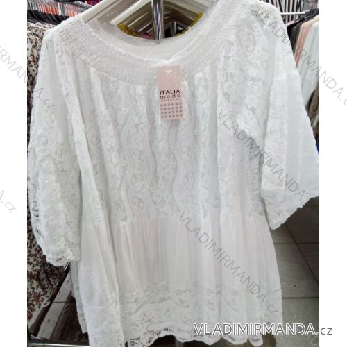Ladies Short Sleeve Dress (uni xl-3xl) ITALIAN MODA IM718963