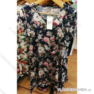 Short Sleeve Dress Ladies Summer Blossom (M-3xl) Benter 61761

