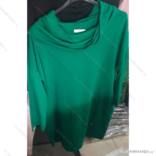 Women's short sleeve dress with collar (uni m / l) MODA ITALY IM519061

