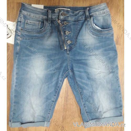 Rifle jeans trousers 3/4 women (34-44) New Play MA119F3006