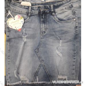 Women's denim skirt (xs-xl) M. Sara MA519006
