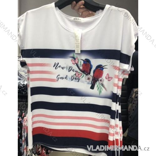 Women's Short Sleeve T-Shirt Oversized (m-4xl) YES POLISH MODA PM119110