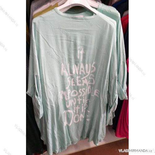 Tunic T-shirt short sleeve women (uni s / m) ITALIAN MODA IM1219012
