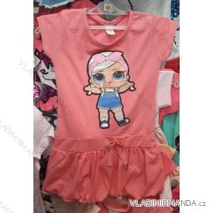 Dress short sleeve with sequins baby girl TUZZY Turkish fashion tm21804