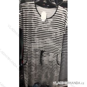 Women's Striped Short Sleeve Summer Dress (1-3xL) Benter 16313
