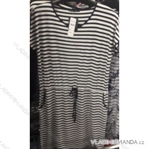 Women's Short Sleeve Striped Summer Dress (m-2xl) Benter 16328
