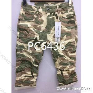 Trousers 3/4 women's camouflage (xs-xl) LEXXURY LEX19PC6436
