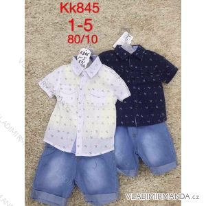 Summer Shirt and Denim Shorts Set for Kids (1-5 years) SAD SAD19KK845
