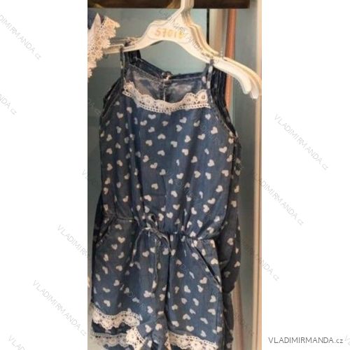 Summer jeans dresses for adolescent girls (4-14 years) ITALIAN FASHION SEA19011