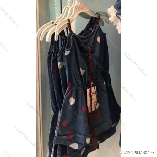 Summer jeans dresses for adolescent girls (4-14 years) ITALIAN FASHION SEA19012