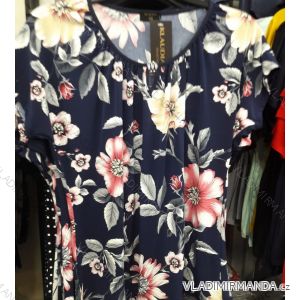 Women's T-shirt short sleeve flowered (M-3XL) POLISH FASHION PM119159
