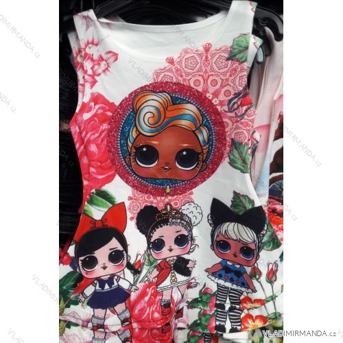 Sleeveless dress for children (4-14 years) TUZZY turkish moda TM219095