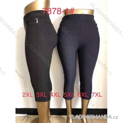 Pants 3/4 women's oversized (2xl-7xl) ELEVEK 7878-1
