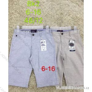 Trousers 3/4 boys for boys (6-16 years) SAD SAD19BK2
