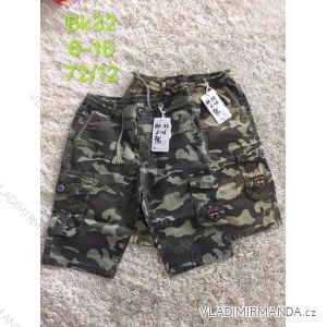 Trousers 3/4 baby boy boys camouflage (6-16 years) SAD SAD19BK32
