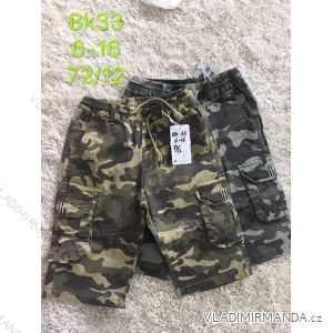 Trousers 3/4 baby boy boys camouflage (6-16 years) SAD SAD19BK33
