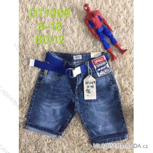 Shorts jeans shorts with belt youth boys (8-18 years) SAD SAD19DT1069
