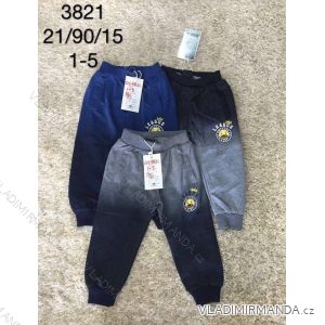 Long children's boys' sweatpants (1-5 years) SAD SAD193821
