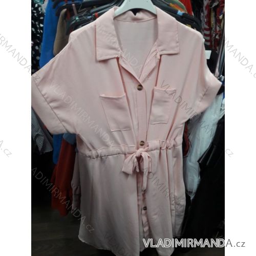 Dress shirt summer women's strip (uni sl) ITALIAN Fashion IM91852