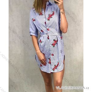 Women shirt summer dress strip (uni s-l) ITALIAN MODE IM420491