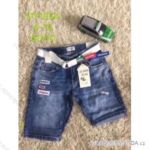 Shorts jeans shorts with belt children youth boys (4-12 years) SAD SAD19DT1054
