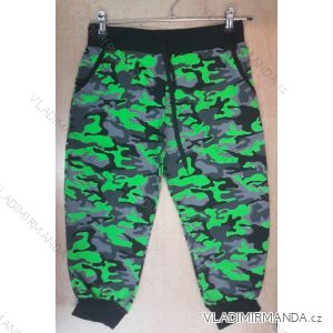 Sweatpants 3/4 short summer shorts women's camouflage (M-XL) POLISH FASHION TM819770
